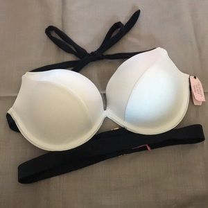 Black/white Bikini top